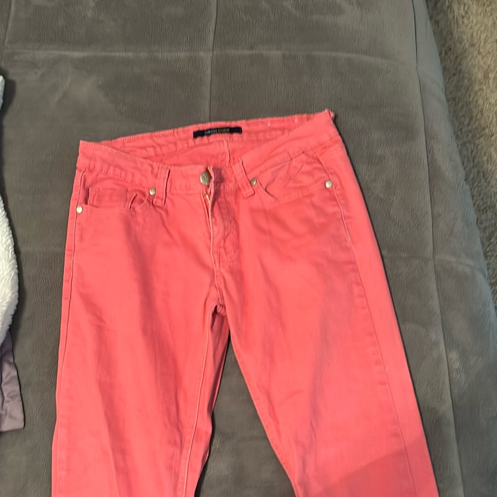 Pink jeans